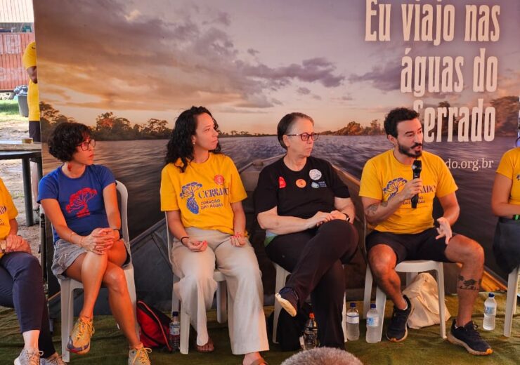 Roda de conversa no Eixão do Lazer, em Brasília (DF), reúne especialistas e público no Dia Mundial da Água para debater a importância do Cerrado para a segurança hídrica.